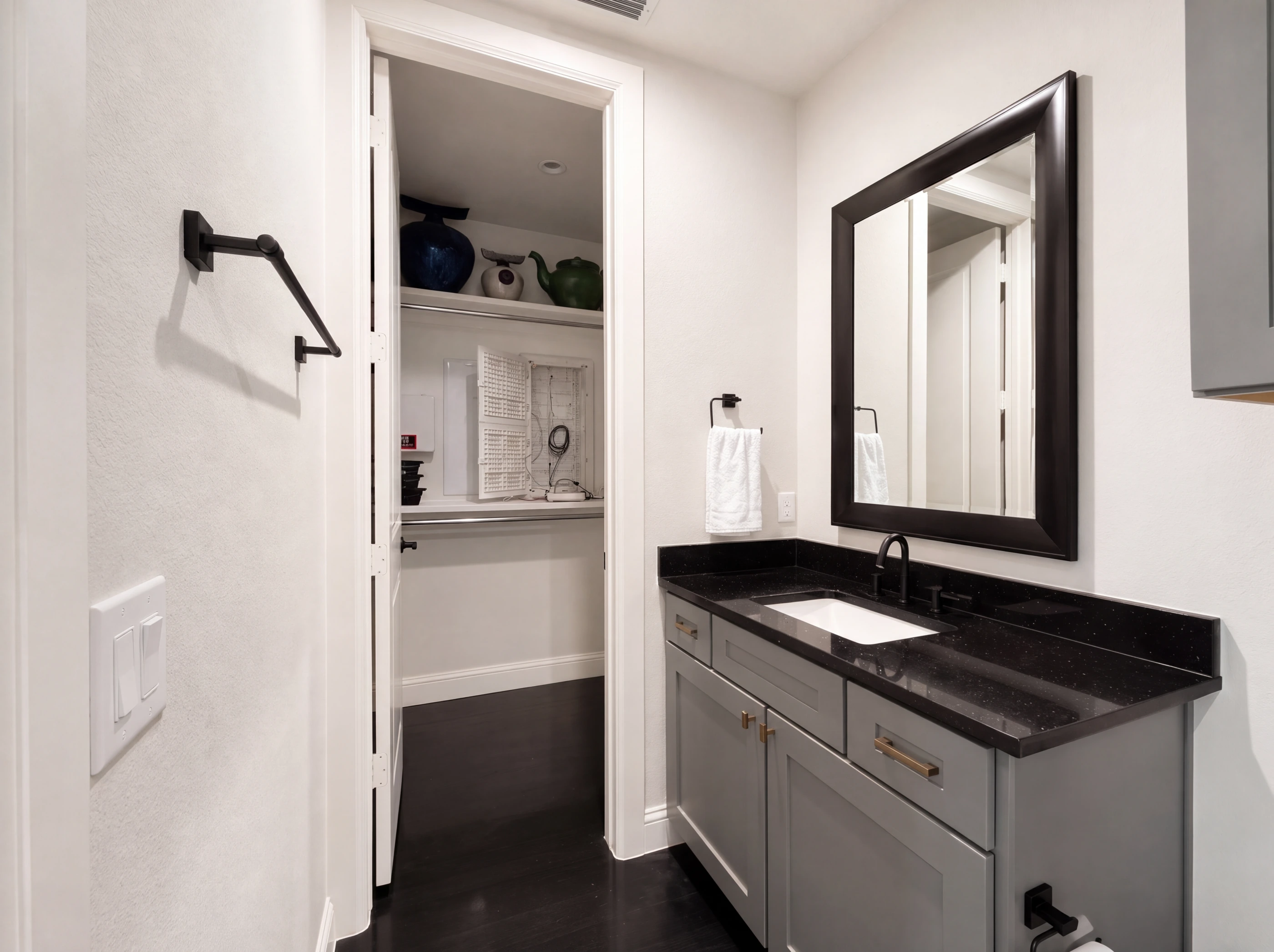 Guest bath vanity