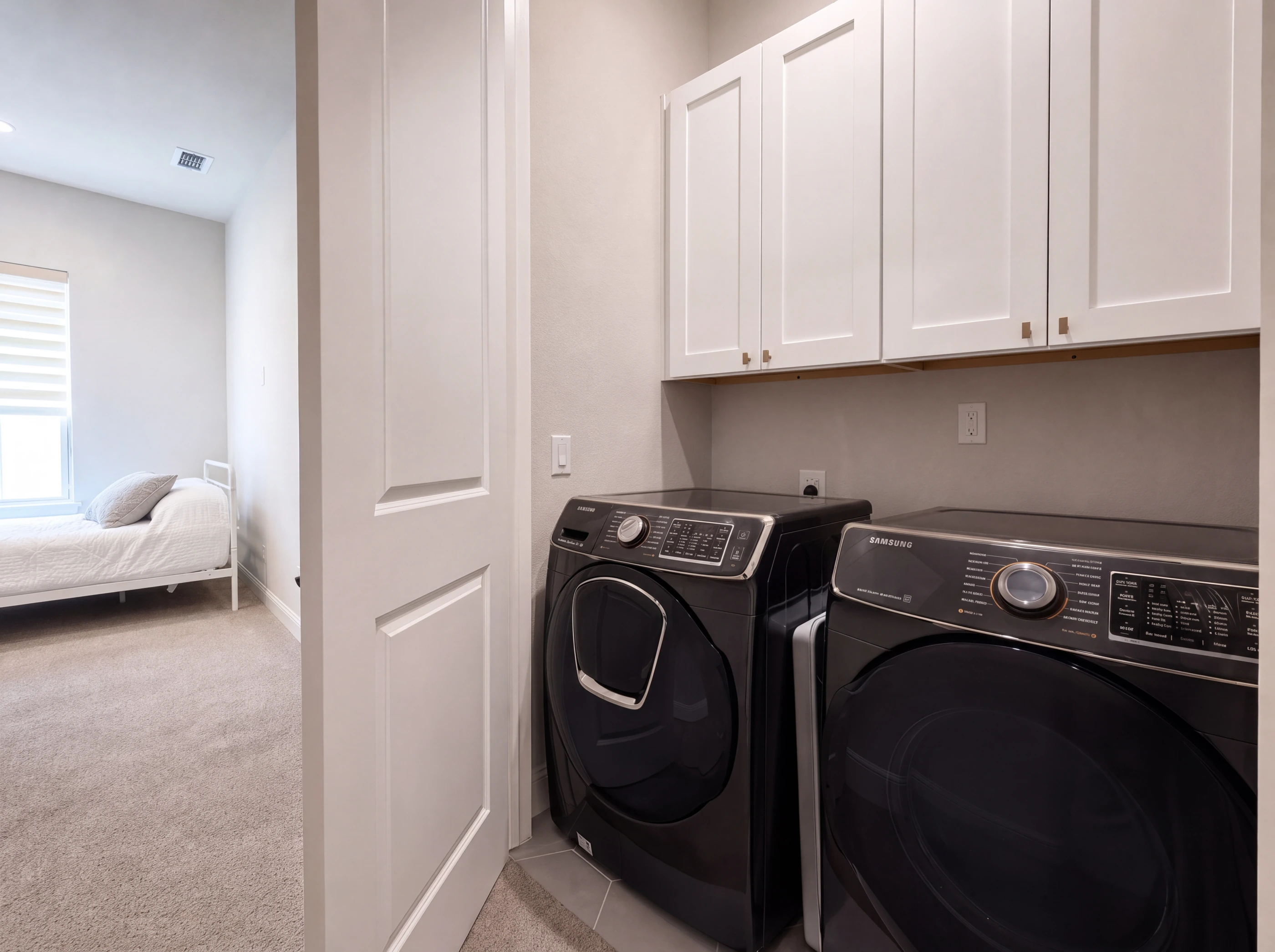Laundry room with cabinetry